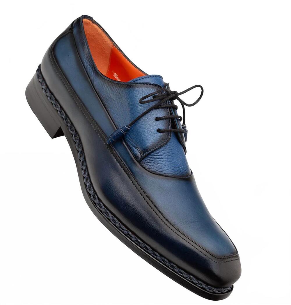 NEW MEZLAN men's bowery shoes in navy